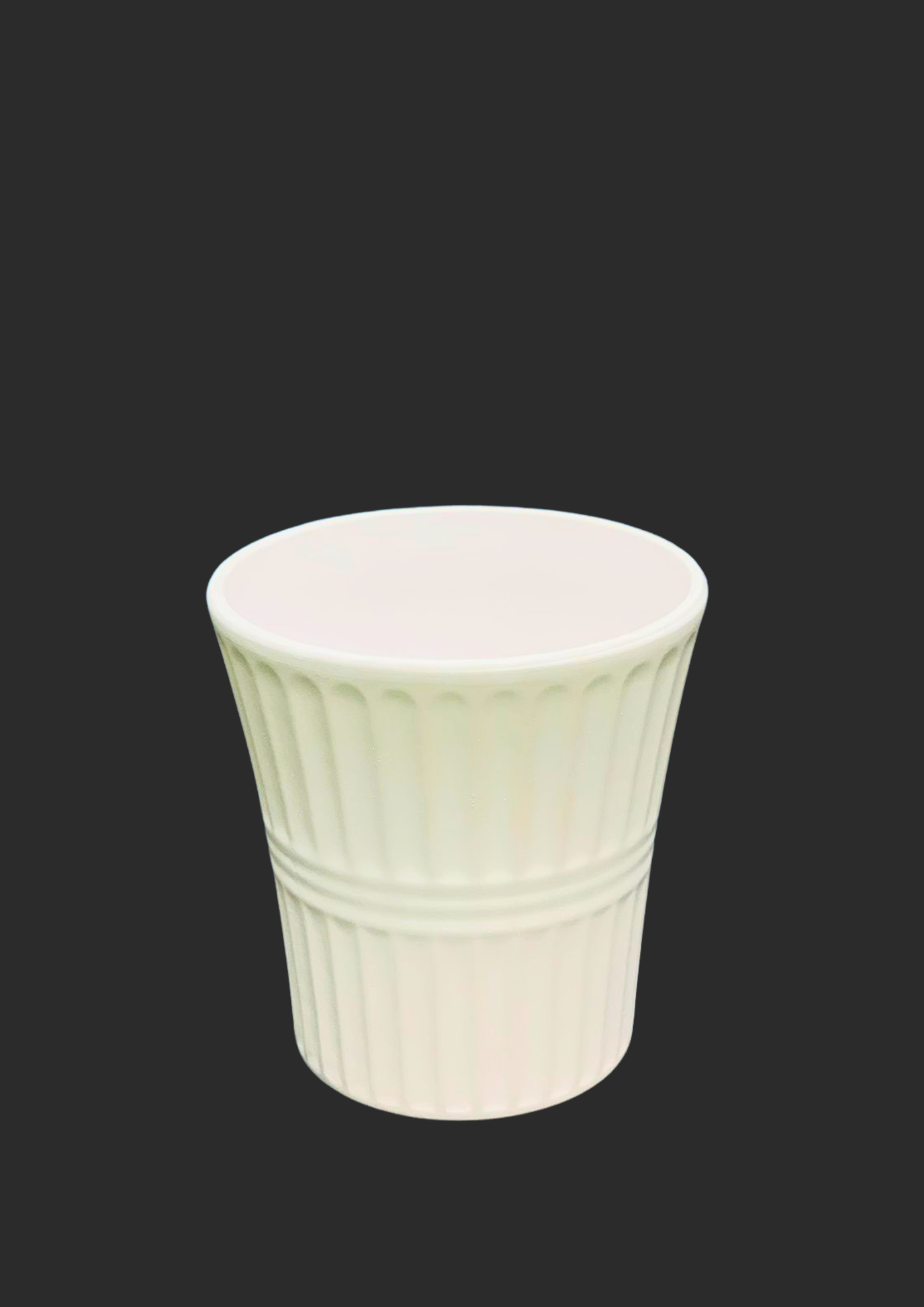 White Ceramic Tumbler Decor