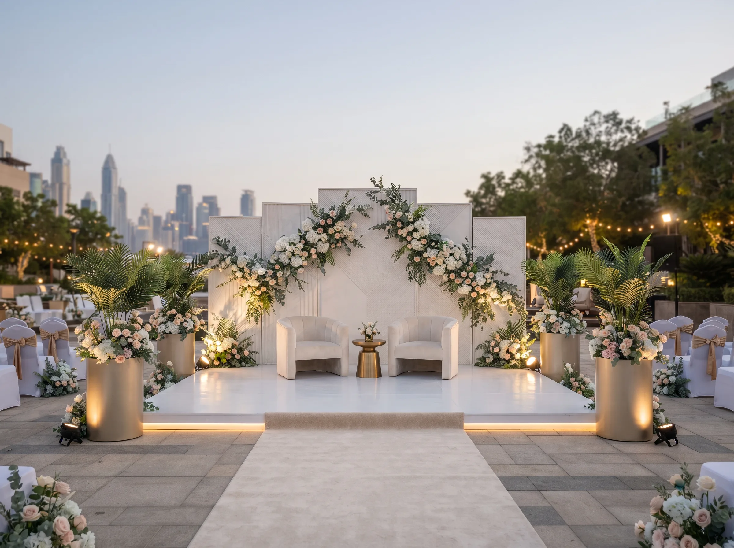 Wedding Ceremony Backdrop — Wedding