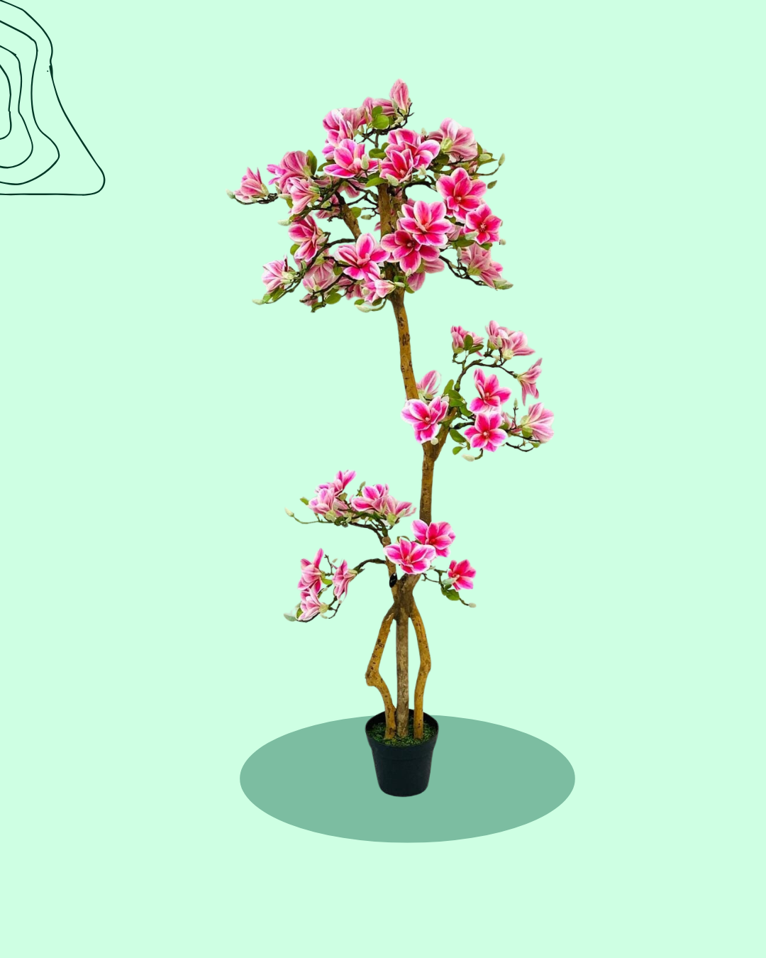 Azalea Tree Card